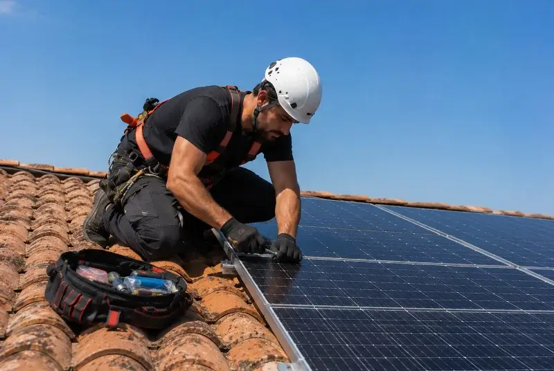 Maintenance et monitoring de panneaux solaires à Cuincy
